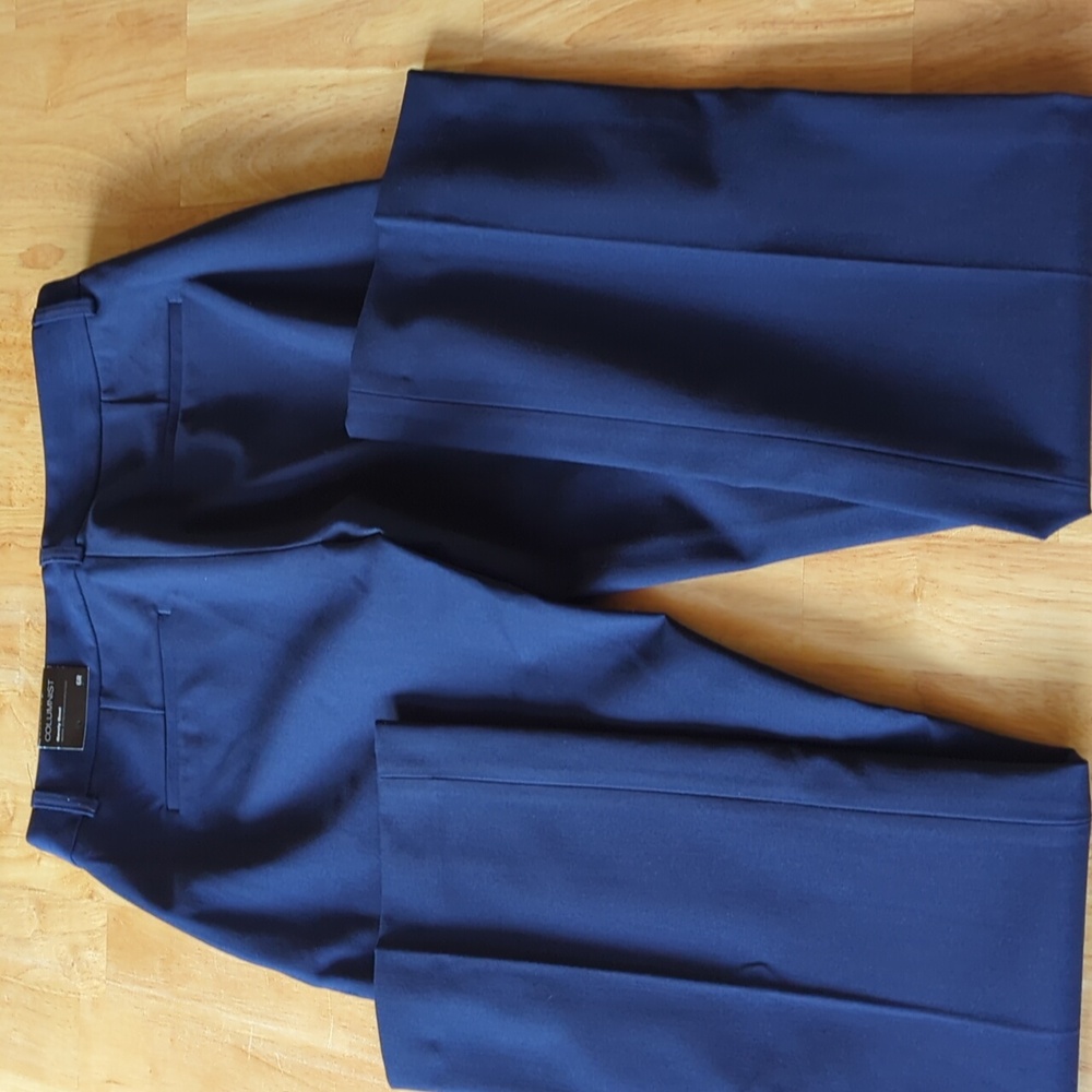 Express Women's Navy Blue Boot Cut Dress Pants